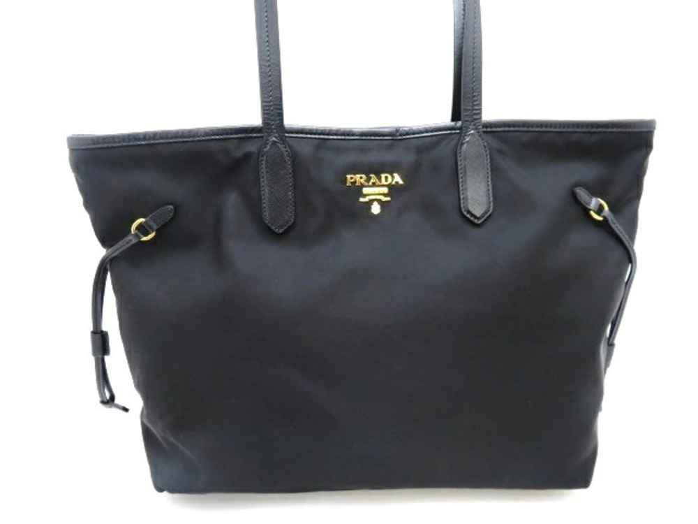 Prada Tote Tessuto Saffiano bag Saffiano leather black